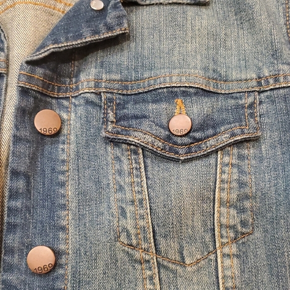 Gap Blue Denim Jacket - Picture 3 of 7